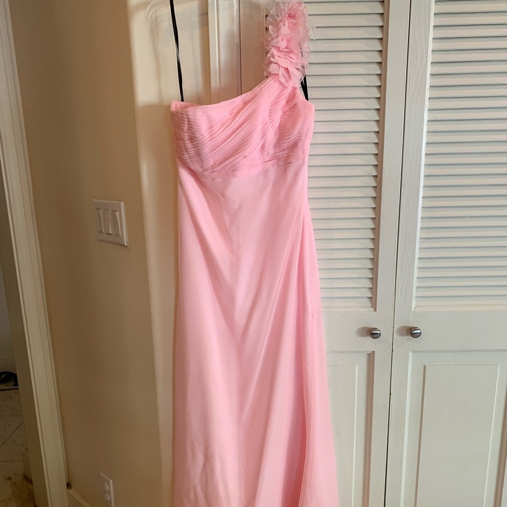 Pink Eden Bridesmaid Dress